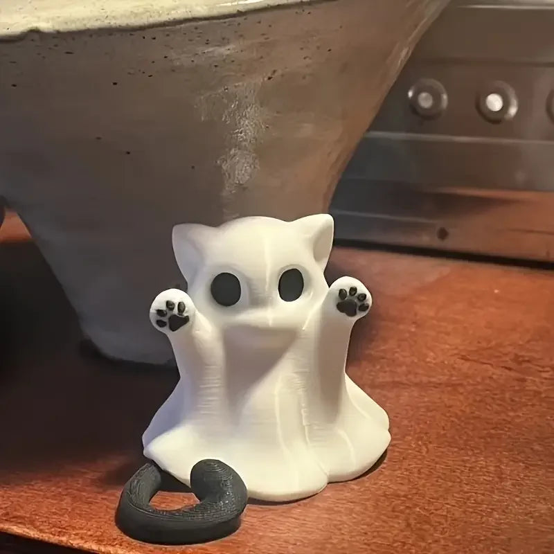 Cute 3D Ghost Ornament | Halloween & Christmas Decor Holiday Ornament QXL