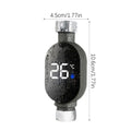 LED Digital Shower Thermometer | Waterproof Water Temp Gauge Shower Thermometer QXL 1pcs