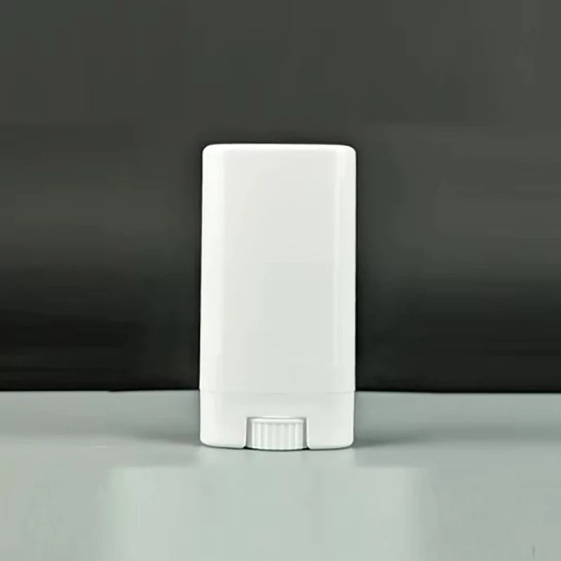 75g Refillable Rotating Lipstick & Deodorant Tube | White Refillable Cosmetic Tube QXL