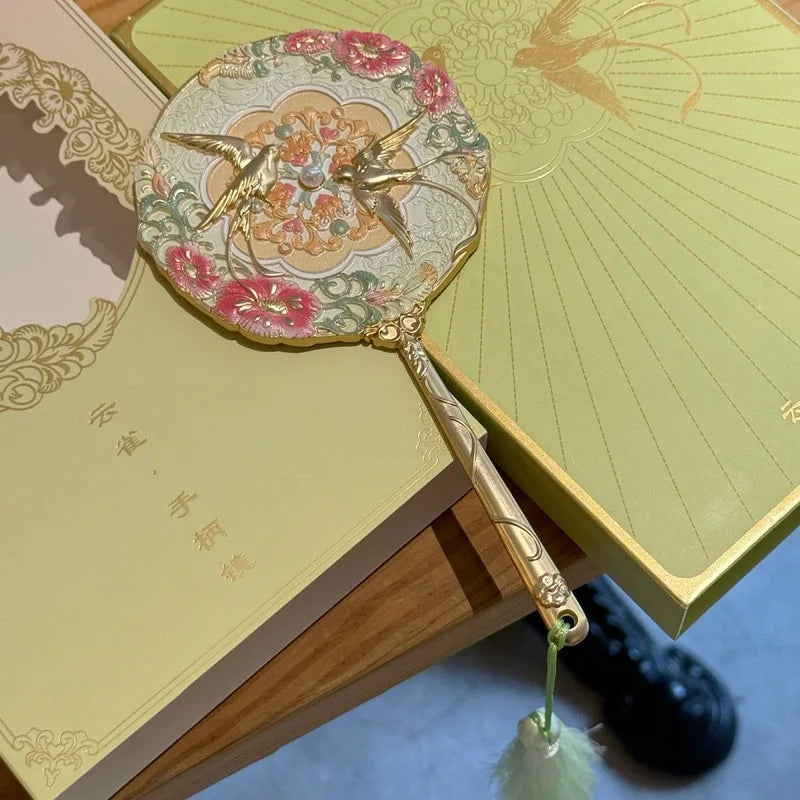 Cloud Sparrow Handheld Makeup Mirror Gift Box | Travel Mirror Handheld Makeup Mirror QXL