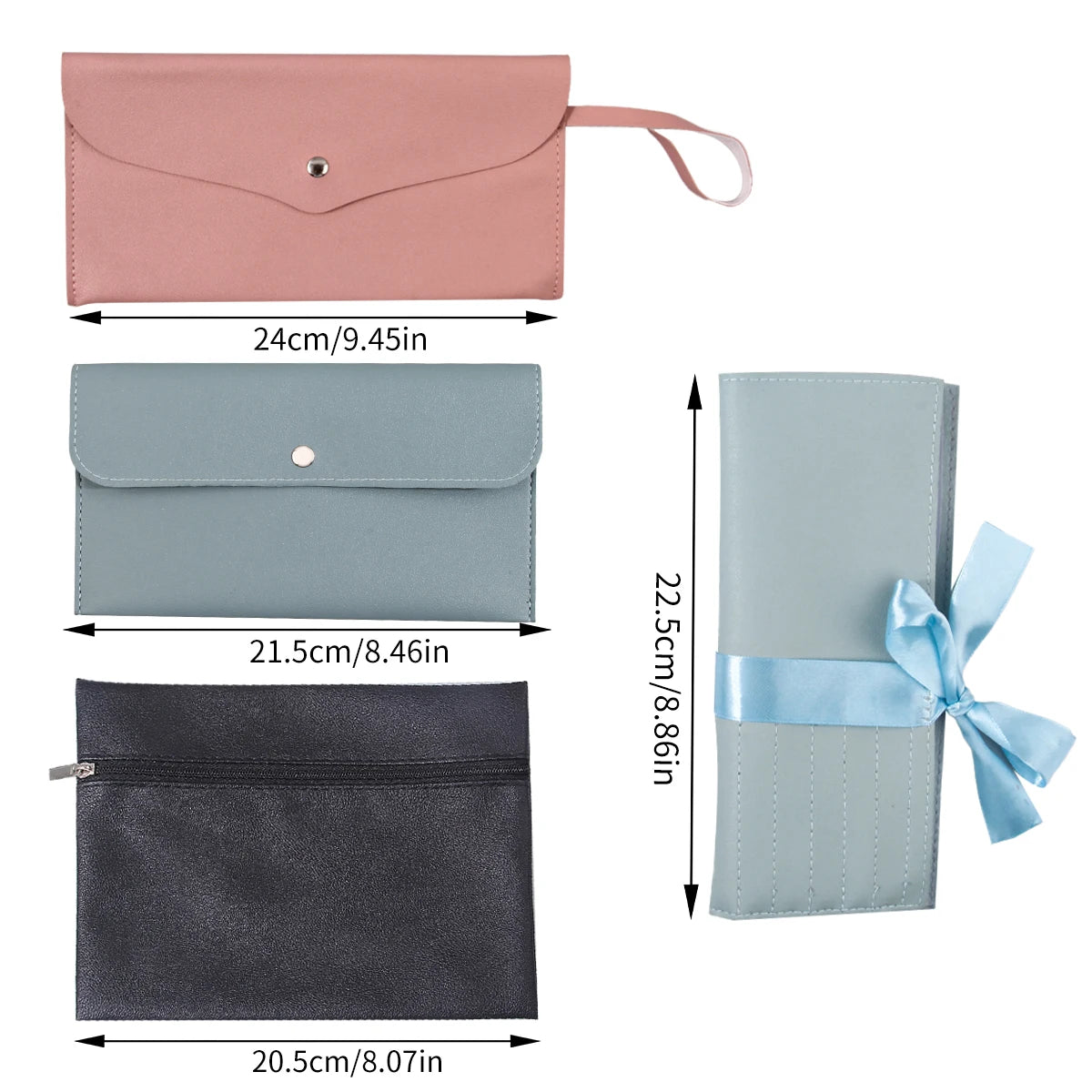 Portable Makeup Brush Storage Bag | Large-Capacity Organizer Makeup Brush Bag QXL