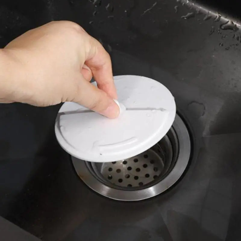 Rotatable Drain Cover Hair Filter | Anti-Odor Sink & Shower Drain Cover Filter QXL