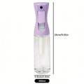 High-Pressure Refillable Spray Bottle | Continuous Mist Nozzle Refillable Spray Bottle QXL 300ml PURPLE