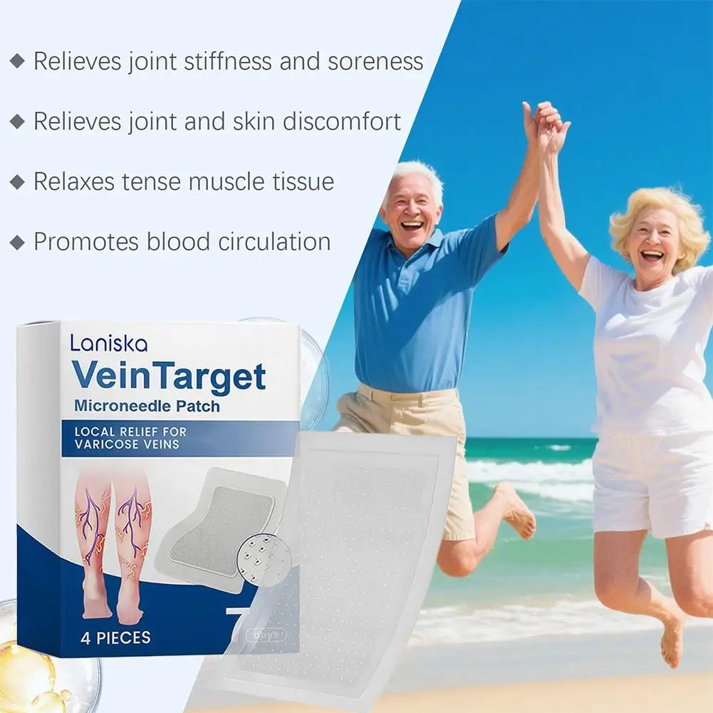 4-Pack Moisturizing Leg Care Patches | Daily Skin Comfort Leg Care Patches QXL