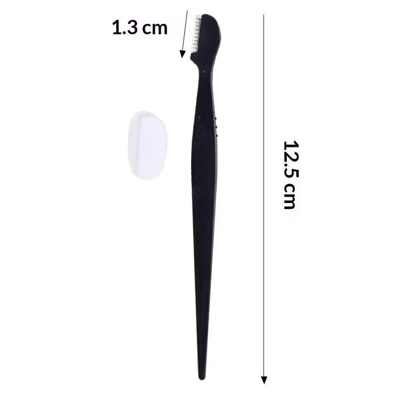 Precision Round Head Eyebrow Trimmers | Stainless Steel 2/3/5-Pack Eyebrow Trimmer QXL