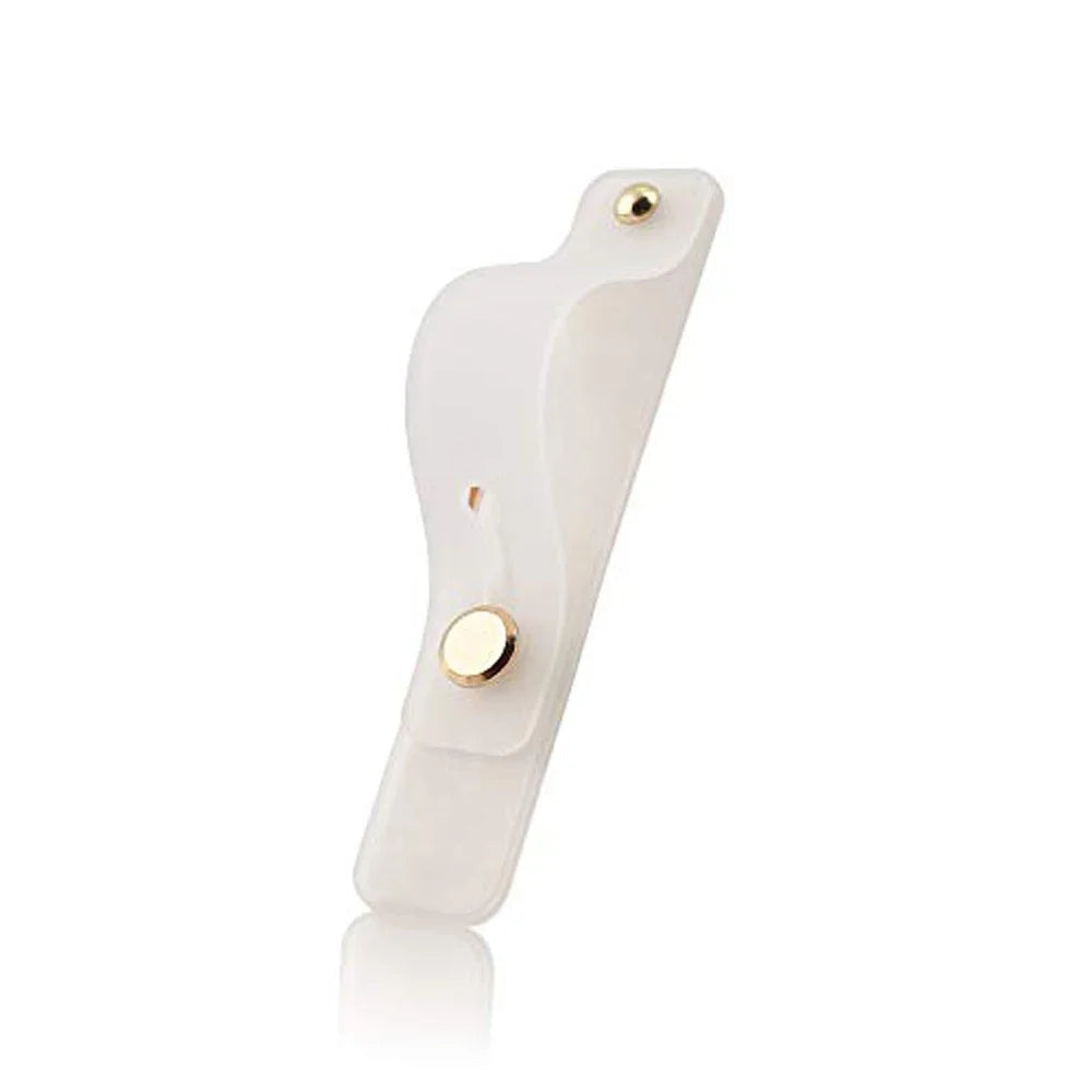 Universal Phone Finger Ring Stand & Push-Pull Grip Socket Holder Phone Ring Stand QXL M361 WHITE