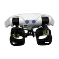 Dreamburgh Head-Mounted LED Magnifier Loupe – 5 Lens Pairs Magnifier Headset Loupe QXL Black White