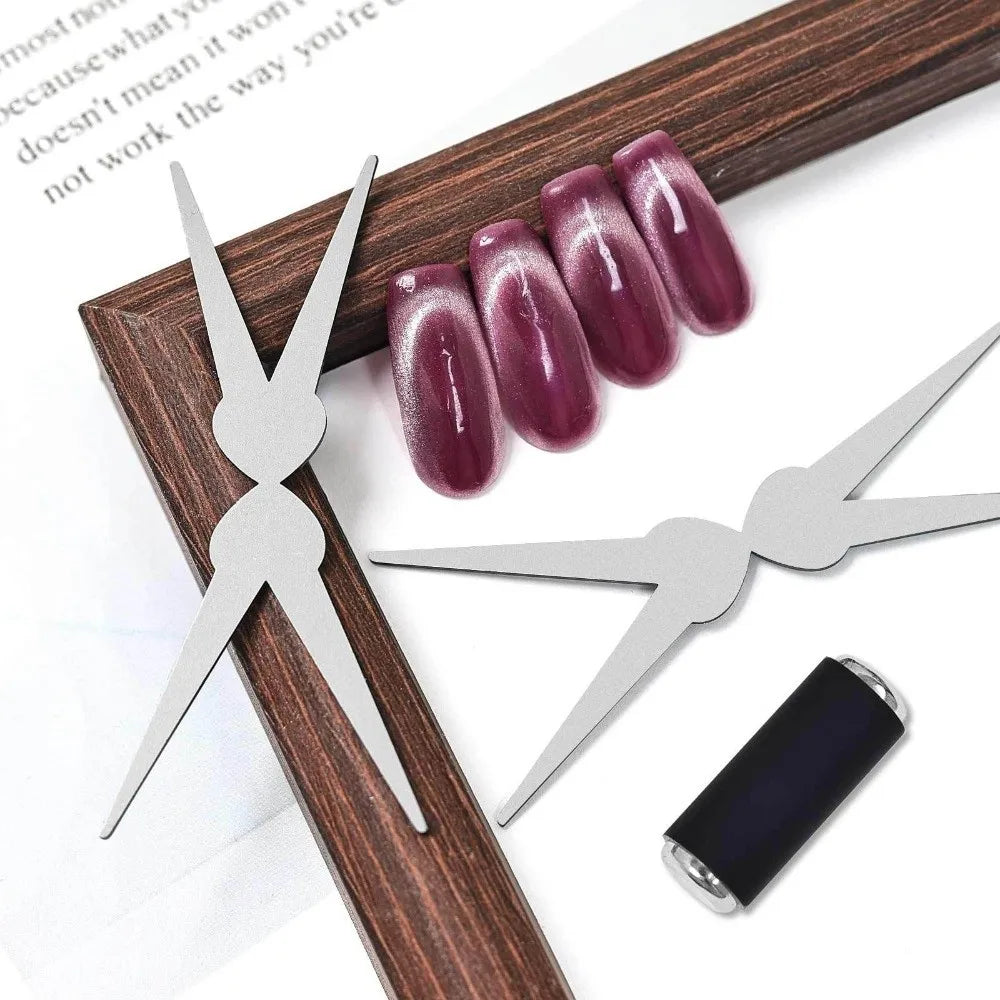 3D Y-Shape Double Head Cat Eye Nail Magnet Tool Cat Eye Nail Magnet QXL
