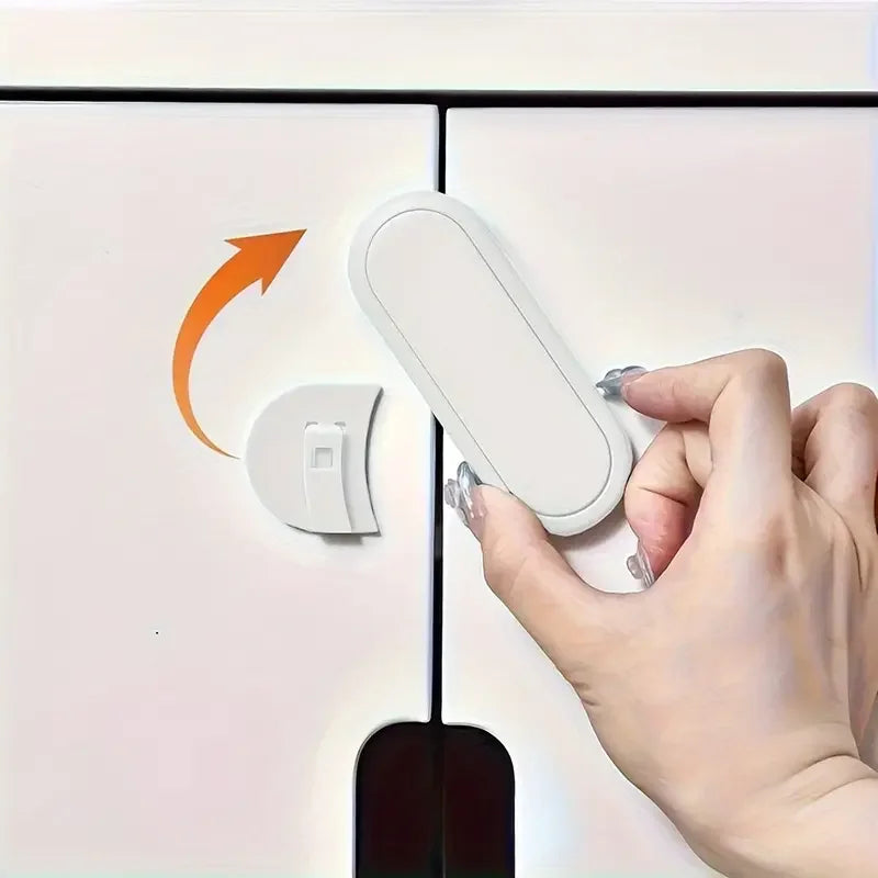 Invisible Magnetic Cabinet Locks 3-Pack | Baby & Child Safety Child Safety Lock QXL