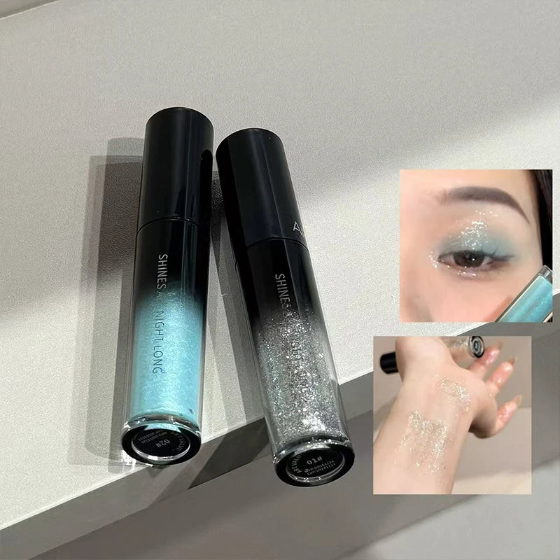 Art Value Glitter Liquid Eyeshadow | Shimmer Highlighter Liquid Eyeshadow QXL