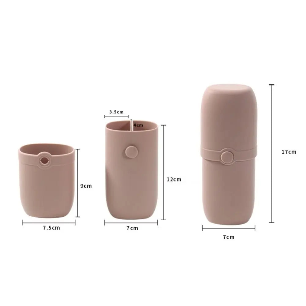 Silicone Makeup Brush Holder & Travel Case | Dustproof Makeup Brush Holder QXL