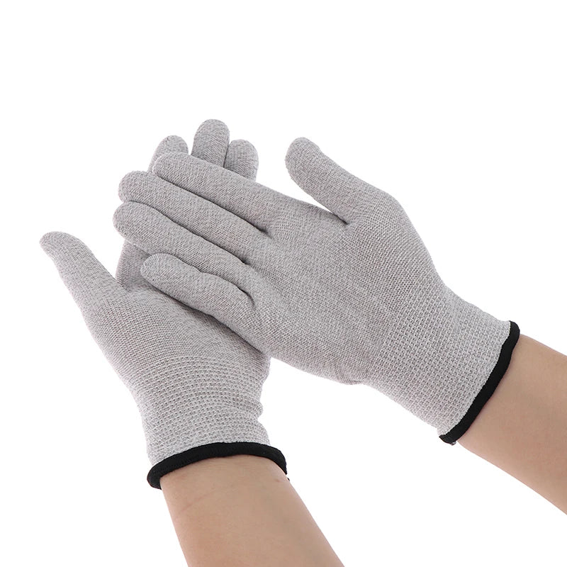 Silver Fiber Conductive Gloves for TENS & EMS Massage Devices Massage Device Accessory QXL