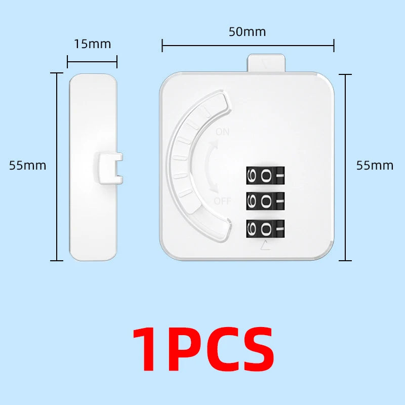 Baby Safety Drawer & Cabinet Locks | Anti-Pinch Buckle 1/3-Pack Baby Cabinet Lock QXL B194 C-1Pcs