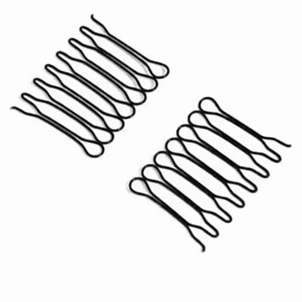 Invisible Tiara-Style Metal Hairpin | Broken Hair Clip 2-Pack Invisible Hair Clip QXL