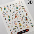 French Manicure Nail Stencil Guide Strips | DIY Nail Art Nail Art Stencil QXL 1pcs CP018
