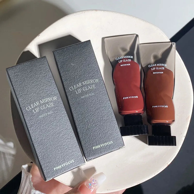 Mirror Finish Lip Glaze | Long-Lasting Jelly Lip Gloss Jelly Lip Gloss QXL