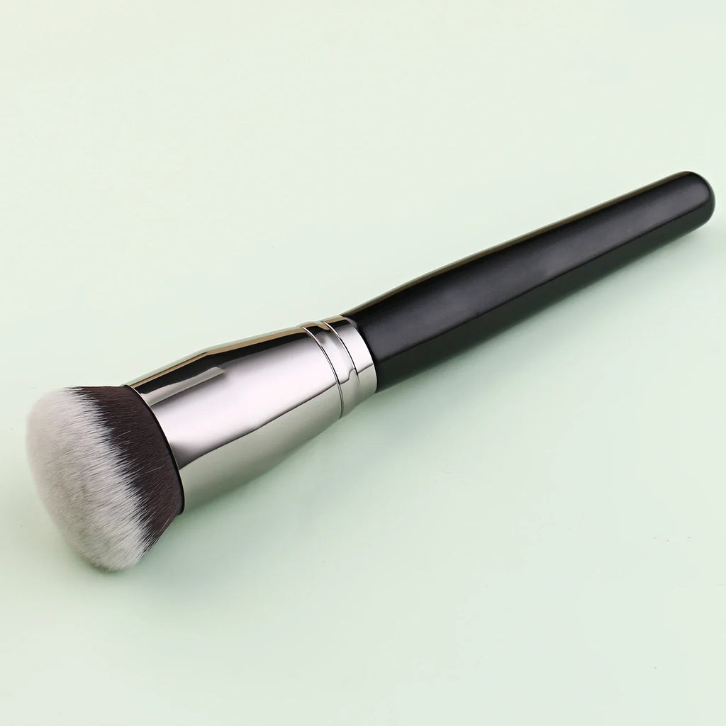 Black Synthetic Foundation Buffing Makeup Brush | FIREFLIES Foundation Makeup Brush QXL