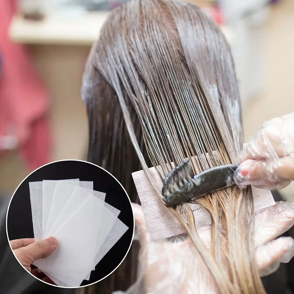 100/130-Pc Hair Perm & Highlight Papers | Salon Styling Hair Perm Papers QXL
