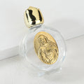 Catholic Holy Water Bottle 0.5 Floz | Our Lady of Guadalupe Religious Bottle QXL G