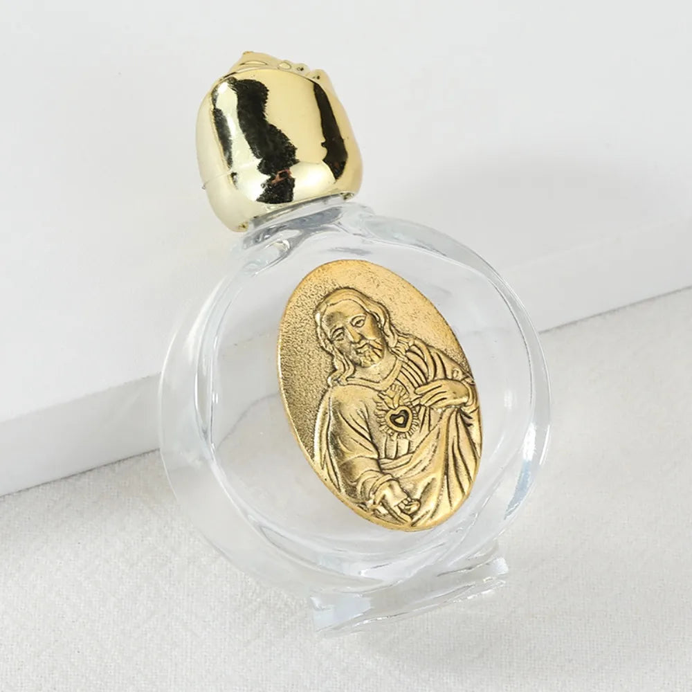 Catholic Holy Water Bottle 0.5 Floz | Our Lady of Guadalupe Religious Bottle QXL G