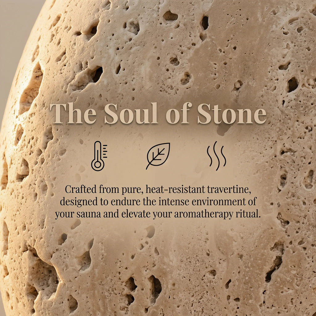 Stone Essential Oil Diffuser Tray | Sauna Aromatherapy Bowl Essential Oil Tray QXL