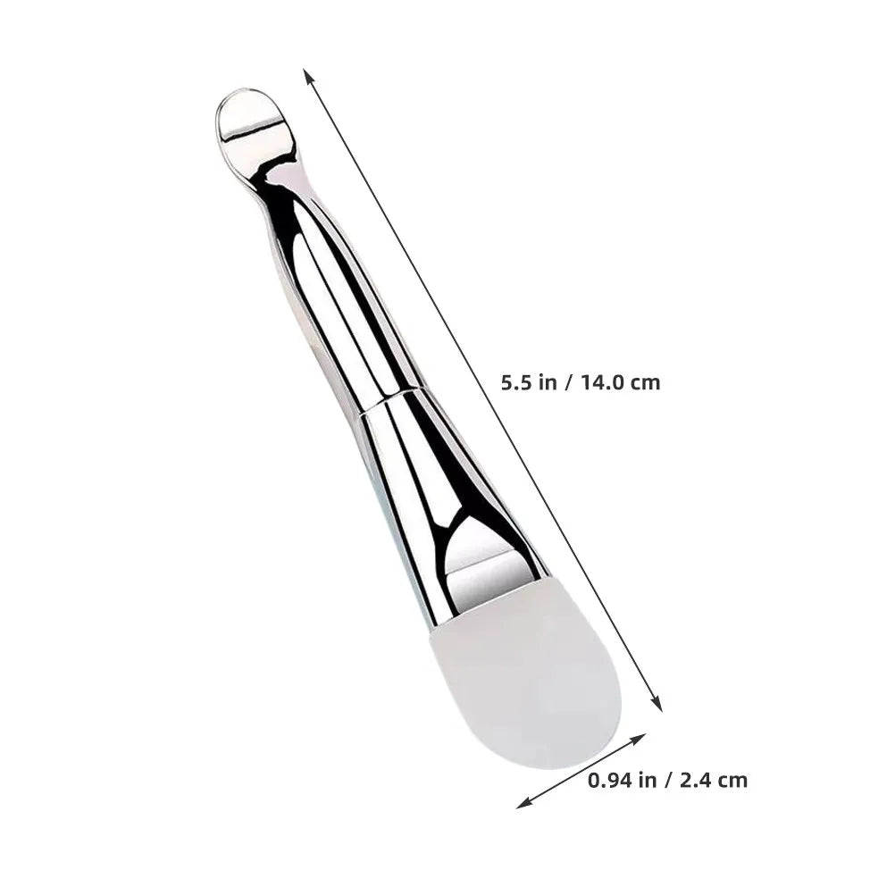 2-Pack Double-Ended Silicone Face Mask Brush Applicator Mask Applicator Brush QXL