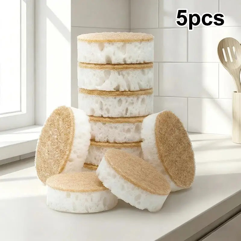Double-Sided Kitchen Dishwashing Sponges | 5/10/12-Pack Kitchen Sponge Set QXL A