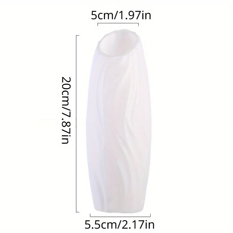 Elegant Plastic Vase for Weddings, Festivals & Office Decor Decorative Vase QXL