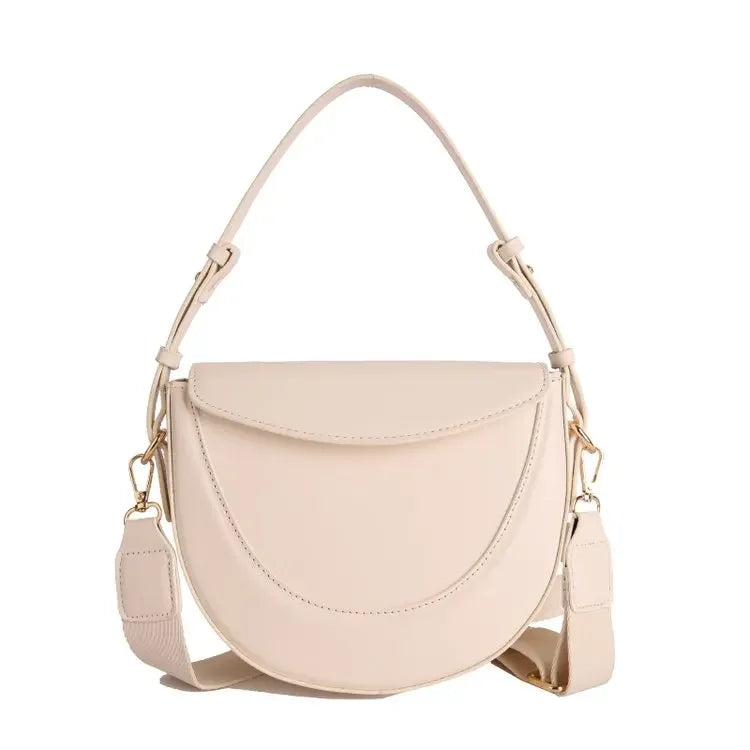 Elegant Luxury Leather Crossbody Handbag | Vintage Women's Bag Crossbody Handbag QXL