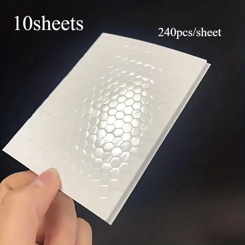 Hexagonal Foam Double-Sided Tape – High-Viscosity DIY Craft Foam Craft Tape QXL 10sheets