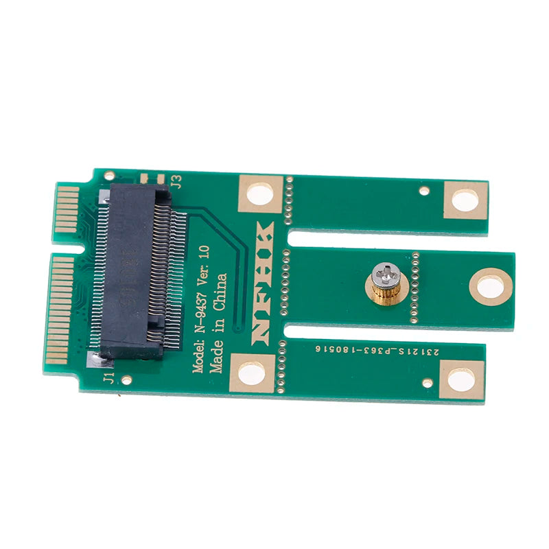 M.2 NGFF Key A/A+E to Mini PCIe Wireless Card Adapter PCIe Adapter Card QXL