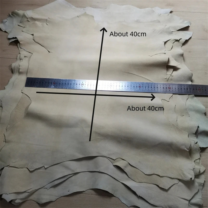 Soft Sheepskin Real Leather Fabric 0.9mm | DIY Craft Material Leather Craft Fabric QXL