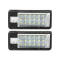 2-Pack LED License Plate Lights for Audi A3 A4 A6 A8 Q7 6500K LED License Plate Light QXL 2pcs