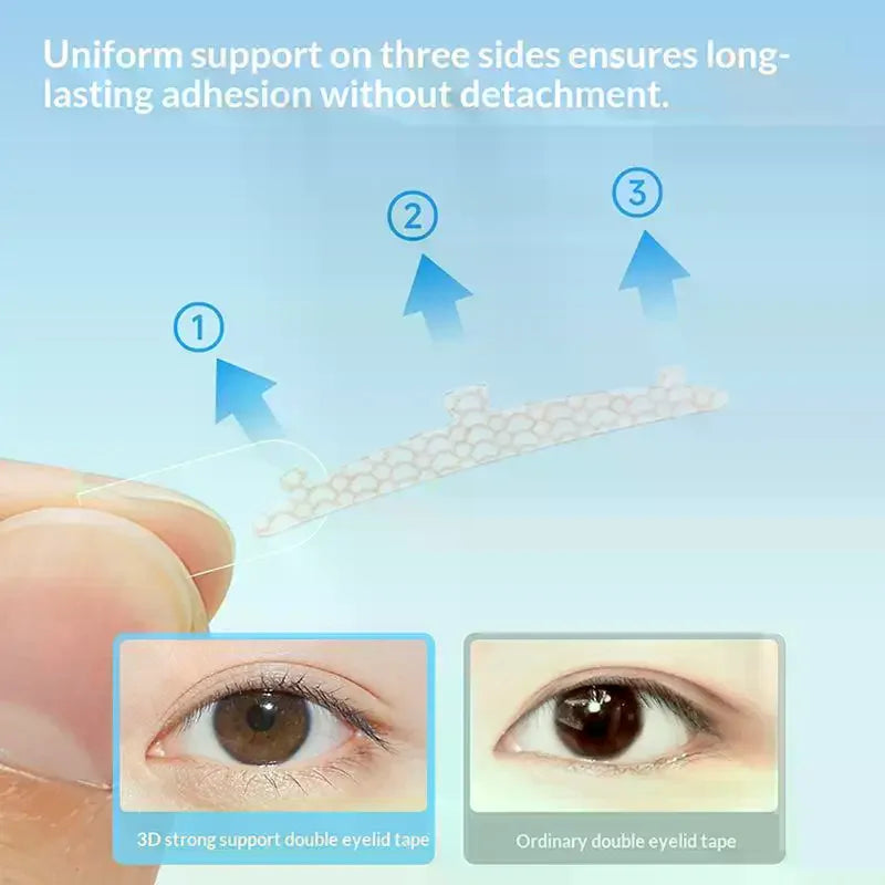 224-Pack Invisible Double Eyelid Tape | Lace Lift Stickers Eyelid Tape Stickers QXL