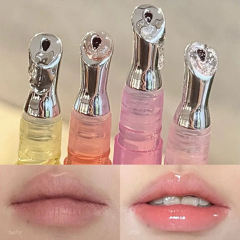 8-Color Hydrating Lip Gloss Essence | Moisturizing Tinted Lip Tinted Lip Gloss QXL