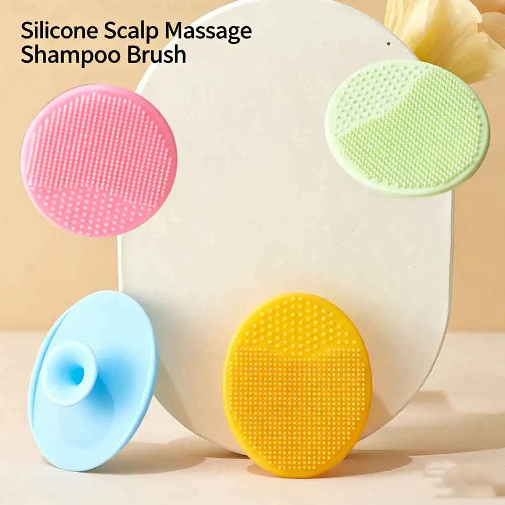 Soft Silicone Baby Hair Comb & Scalp Massager | Newborn Baby Grooming Comb QXL