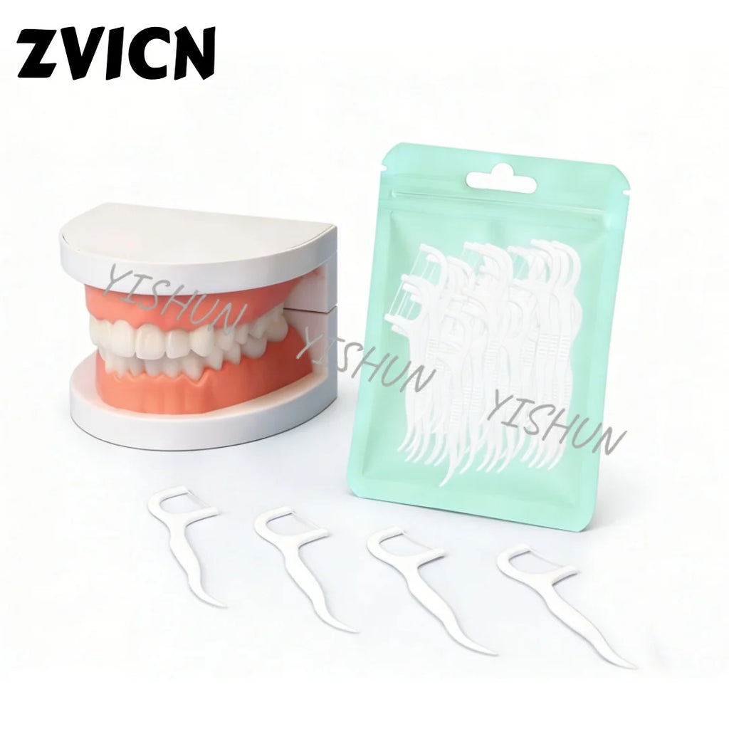 Ultra Fine Dental Floss Picks | Bulk 100–2000 Pcs Pack Dental Floss Picks QXL