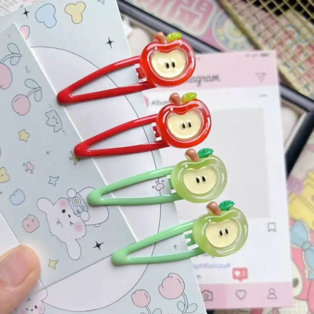 Cute Cartoon BB Hair Clips | Sweet INS Style Side Hairpins Hair Clip QXL