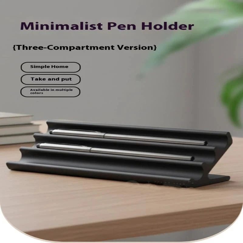 3D Printed Minimalist Pen Holder | Desktop Organizer Stand Desktop Pen Holder QXL