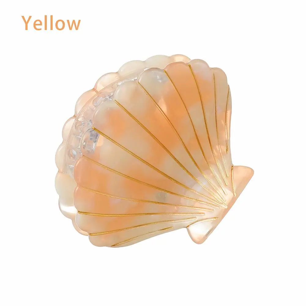 Shell Hair Claw Clip | Acrylic Resin Women's Hair Accessory Hair Claw Clip QXL