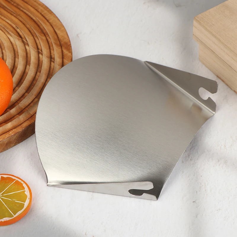 Stainless Steel Pouring Chute Shield for Stand Mixers Mixer Accessory QXL