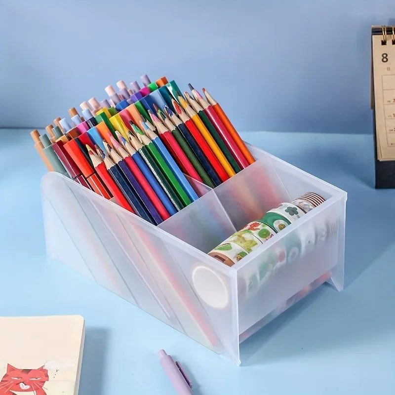 Oversized Desktop Organizer – Pen Holder & Cosmetic Storage Desktop Organizer QXL