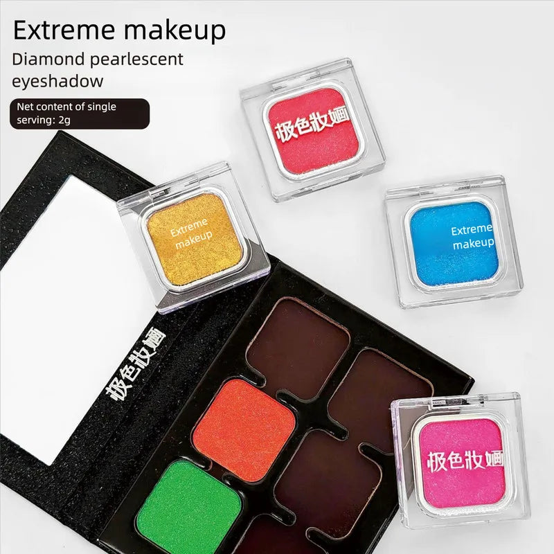 Diamond Dream Shimmer Glitter Single-Color Eyeshadow | 2g Single-Color Eyeshadow QXL
