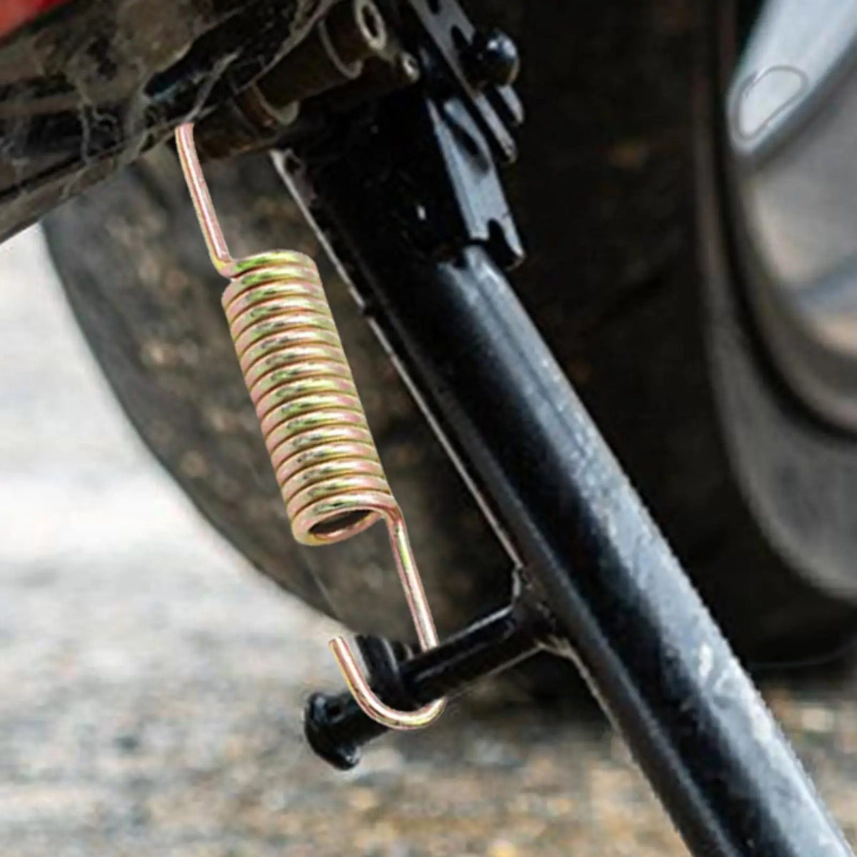 Motorcycle Kickstand Replacement Spring | Steel Wire Side Stand Kickstand Spring QXL