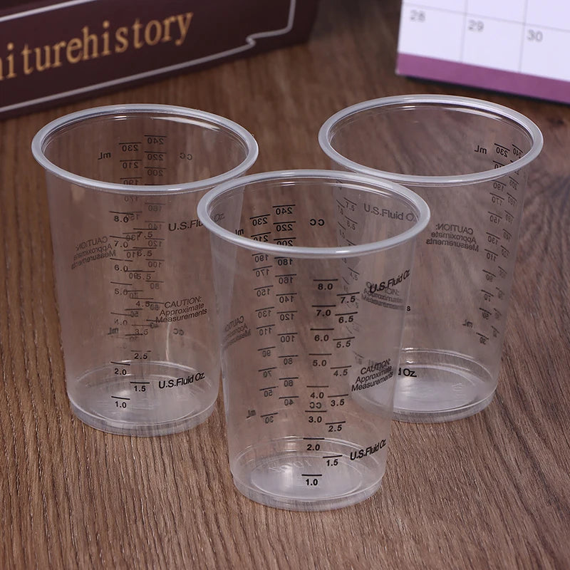 10-Pack 8oz Disposable Mixing Cups | Resin & Paint Measuring Resin Mixing Cups QXL