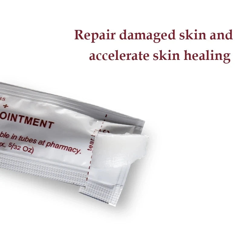 100-Pack Tattoo Aftercare Vitamin A&D Recovery Ointment Cream Tattoo Aftercare Cream QXL