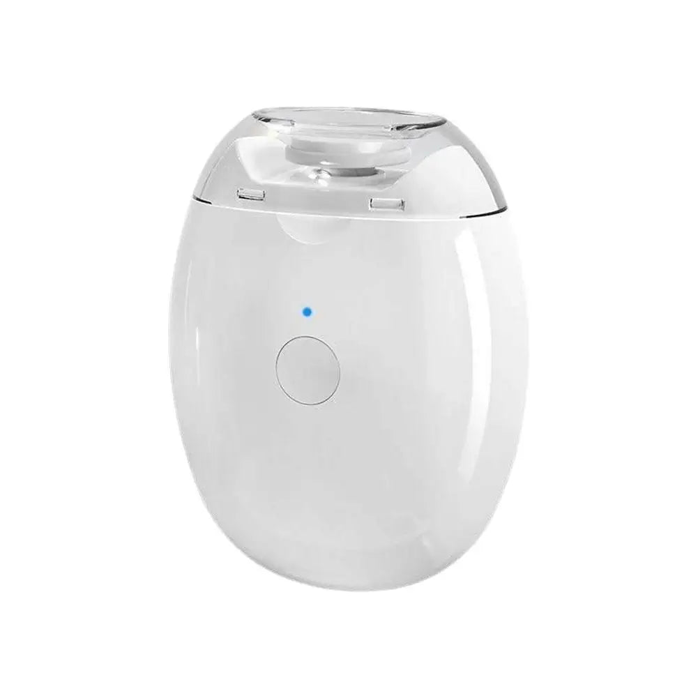 2-in-1 Electric Nail Clipper & Grinder with LED | Baby & Adult Electric Nail Trimmer QXL WHITE