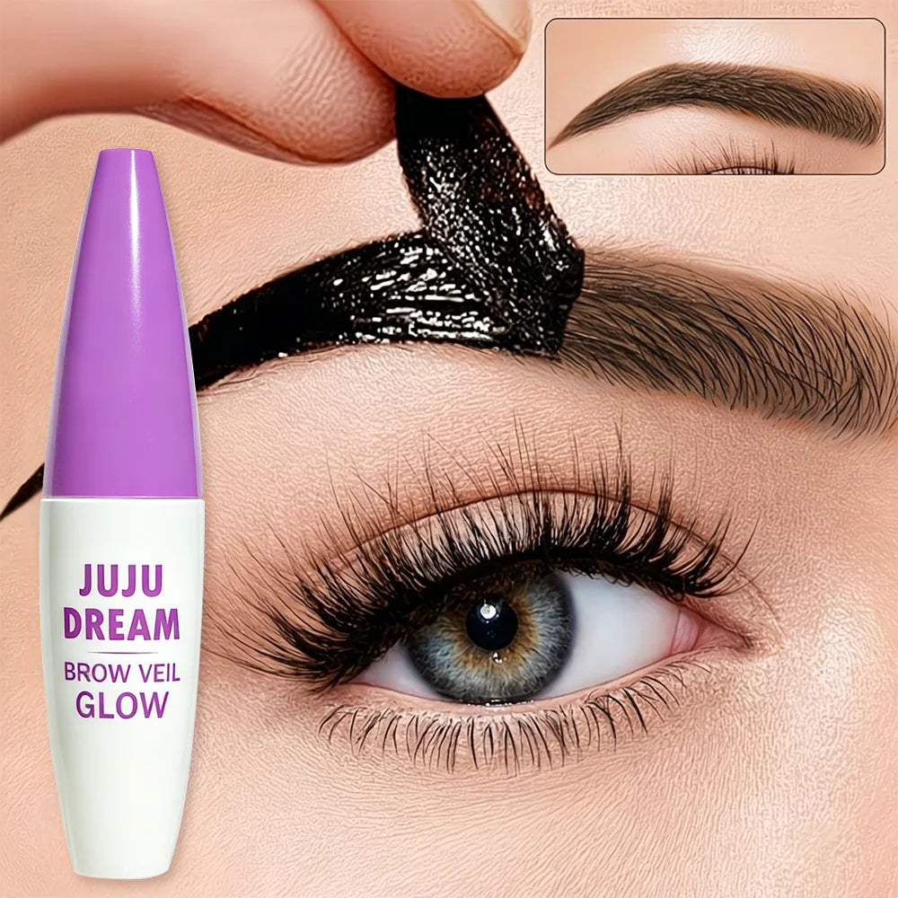 JUJU Dream Peel-Off Eyebrow Tint Gel | Waterproof Brow Color Eyebrow Tint Gel QXL