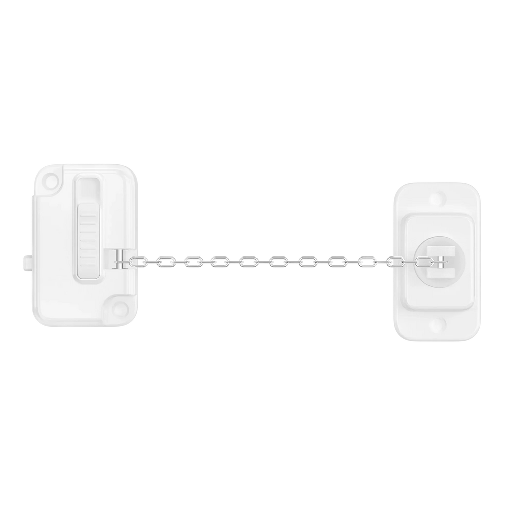Child Safety Cabinet & Drawer Lock – Stainless Steel Cable Child Safety Lock QXL B173 White 1