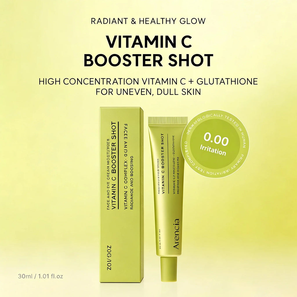 Vitamin C & Niacinamide Face & Eye Cream | Brightening Moisturizer Brightening Face Cream QXL